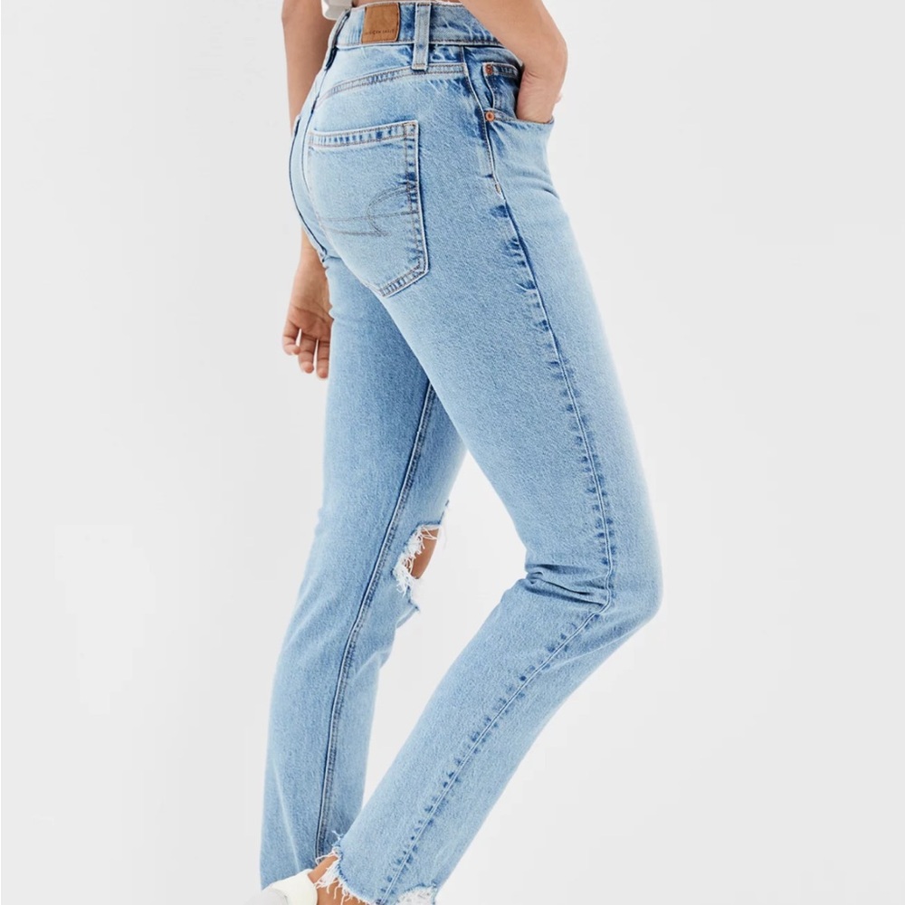 American eagle 90s skinny distressed jeans - Picture 3 of 11